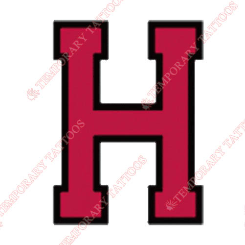 Harvard Crimson Customize Temporary Tattoos Stickers NO.4539